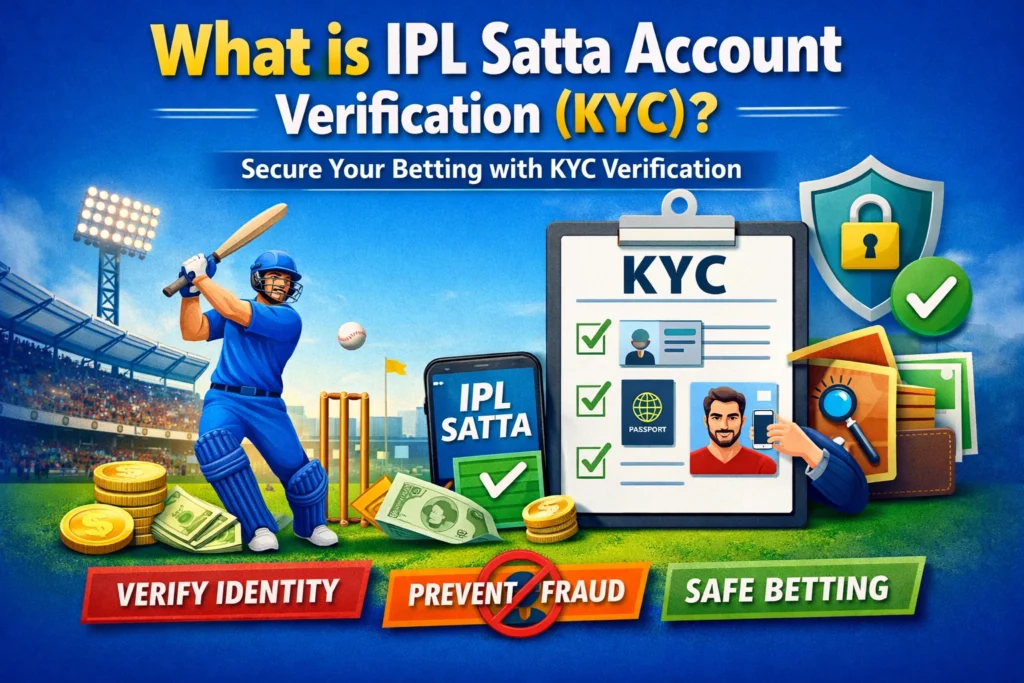 IPL Satta account verification process explaining KYC for secure betting