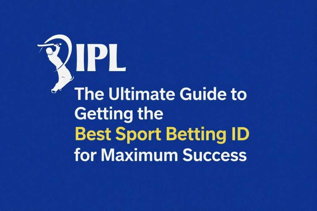 Best Sport Betting ID IPL 2026 guide banner with cricket logo and sports betting theme