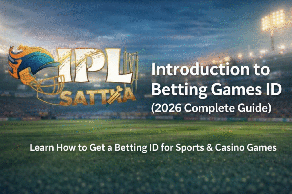 Betting Games ID introduction guide with IPL Satta logo for online betting in India