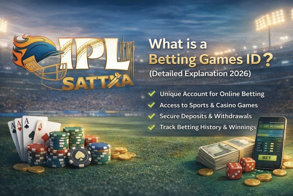 What is a Betting Games ID explanation with IPL Satta logo – online betting ID India guide