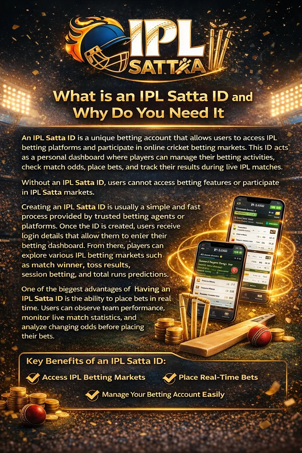 IPL Satta ID Online Cricket Betting